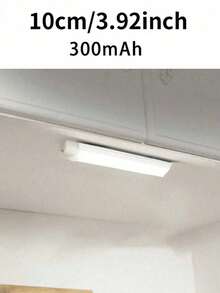 Luz con sensor de movimiento LED inteligente, accesorio de iluminación para caravana, 3 modos de atenuación, recargable por USB con batería de litio incorporada, fácil instalación para armario, gabinete, dormitorio, baño, escaleras y talla grande - Blanco - Ver 16