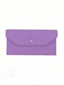 1pc PU Leather Money Envelopes For Cash, Reusable Cash Envelope Wallet For Travel And Budgeting, Multifunctional Banknote Wallet Cover Envelope Clip Coin - Multicolor - View 15