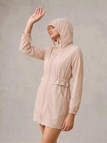 OutZeal Damen Lange Kapuzen-Sonnenschutzjacke - Pink - Übersicht 8
