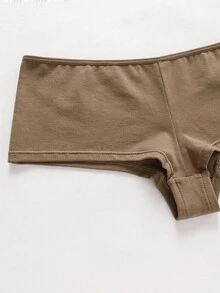 Ocili 女款素色休閒日常三角內褲 3入組 - 彩色 - 查看 6