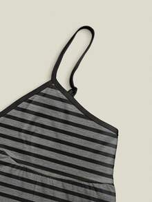 IslaSuriya Women's Striped Colorblock Casual Versatile Daily Wear Camisole Top - Multicolor - View 4