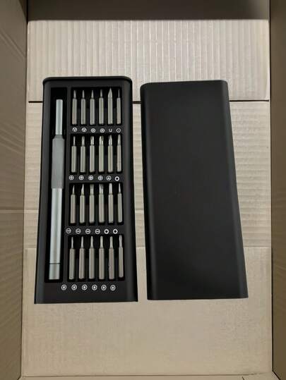 25-In-1 Small Precision Screwdriver Set, Suitable For Mobile Phones, Computers, Watches, Notebook Computers, Ring Doorbells, Glasses, Electronic Products, Screwdrivers.32 In 1