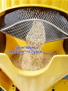 Double Layer EVA Cat Litter Mat, Odor Resistant Non-Slip Easy Clean Kitty Litter Trapping Pad, Durable Comfortable Indoor Cat Waste Control Mat, Modern Pet Accessory - Multicolor - View 8