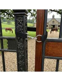 3Pcs Simple Ranch Gate Latch, Single Loop Rope Tie Gate Buckle, 50cm Flexible Rope Fastener For Horse Fence, Cattle Sheep Pen Door Fixing, Heavy Duty Farm Fence Lock Accessories, Suitable For Most Farm Livestock Gates, Easy Install Pasture Stabilize - multicolor - View 7