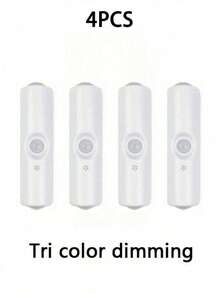 Magnetic Rechargeable Led Wall Lights, Motion Sensor Night Light, Wireless Battery-Powered Lamp, Adhesive Rotatable Portable Light, Dimmable And Adjustable Color Temperature, For Bedroom, Bathroom, Stairs, Cabinets, And Home Decoration - Multicolor - View 14