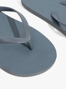 Grefit Women Shoes Summer Open-Toe Flat Bottom 2cm Flip-Flops, Bright Colors And Fresh And Comfortable Flip-Flops, Suitable For Street/Summer, Music Festivals/Themed Parties - Elephant Grey - View 11