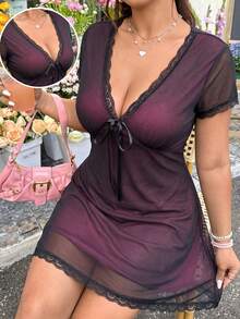 GalTyme 大尺碼 V 領豹紋休閒洋裝 春夏款 女款婚禮賓客禮服 度假穿搭 海灘洋裝 陽光洋裝 節慶生日洋裝 - 彩色 - 查看 3