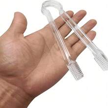 6/10 Pcs Buffet Tongs, 6.3 Inch Mini Food Service Utensil Clip, Transparent Kitchen Tong, Mini Ice Tong, Mini Dining Clip, Sugar Cube Mini Ice Tong For Tea & Coffee Parties, Celebrations, Bars, Salad, Dessert, Sandwich, Barbecue, Cookies - transparent - View 9
