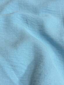 EMERY ROSE Women's V-Neck Pocket Loose Casual Vacation Dress - Blue - View 6