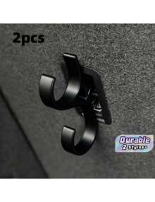 2pcs Car Trunk Multifunctional Umbrella Storage Hook, Punch-Free Stable Hanging Rack For Towels Fishing Rod Camping Equipment, Universal Vehicle Interior Organizer Fit Most Cars, Space-Saving Auto Storage Accessories - multicolor - View 1