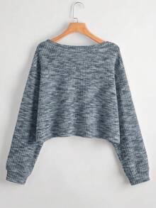 SHEIN Unity Women's Casual Long Sleeve T-Shirt For Spring And Autumn - Multicolor - View 2