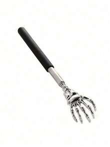 Stainless Steel Ghost Hand Itching And Scratching Telescopic Back Gripper, Back Massage And Scratching Rake - Multicolor - View 11
