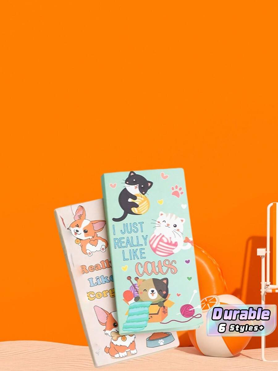 Cute Cat Shaped Design Sticky Notes - multicolor - View 1