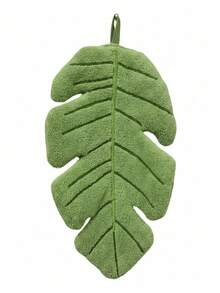 These Towels Feature A Banana Leaf Pattern Design, Made Of Soft And Absorbent Coral Fleece Material. They Are Very Suitable For Bathroom, Kitchen And Home Use, Making A Great Gift. - Multicolor - View 11