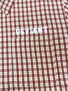 Manfinity Roghcode Men's Letter Plaid Pattern Short Sleeve Single-Breasted Casual Shirt - Multicolor - View 5
