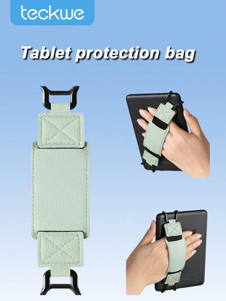 Teckwe 1PC Multifunctional Lightweight Handheld Strap For E-Readers & Tablets, Universal For 6-8 Inch Devices, High Elasticity, Comfortable Grip, Perfect For Home Reading & Travel, Affordable - View 1