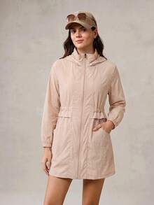 OutZeal Damen Lange Kapuzen-Sonnenschutzjacke - Pink - Übersicht 7