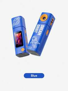 JMMO Thumb Camera, Digital Video Camera, 1080P HD Portable Camcorder With Graffiti Design, Rechargeable Mini Action Camera, Perfect Gift For Travel & Outdoor - View 8