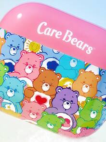 SHEIN X Care Bears 卡通圖案防摔保護藍牙耳機保護殼附吊飾，適用於 iPod - 彩色 - 查看 4