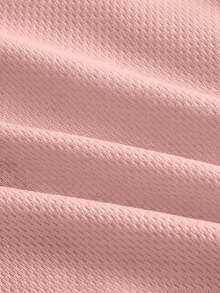 Manfinity VCAY Men's Casual Shorts With Side Stripes And Drawstring Waist - Pink - View 7