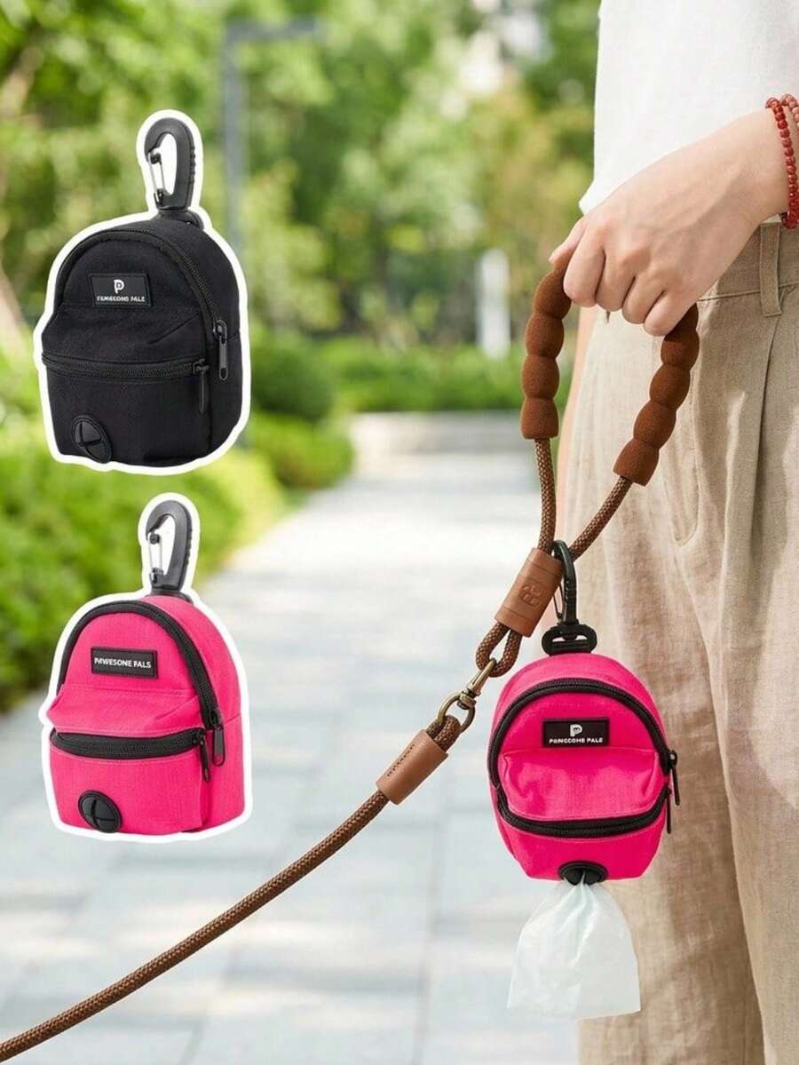 PETSIN Pet Outdoor Dog Walking Poop Bag Holder, Portable Pet Waste Bag Dispenser, Pet Supplies - Multicolor - View 1