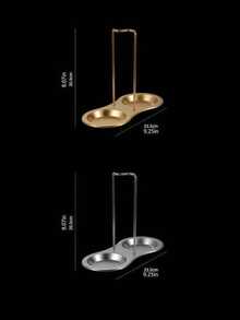 Tempat Sendok Hot Pot Berlapis Titanium; Rak Saringan dan Rak Penyimpanan Dapur Minimalis Gaya Barat; Rak Peralatan Makan Multifungsi. - MultiWarna - View 5