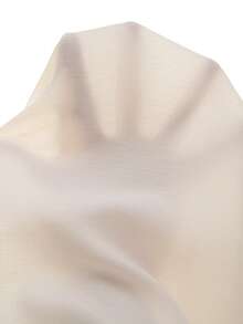 SHEIN Holidaya Linen Off-Shoulder Striped Top, Vacation Style Loose Cover-Up, French Slouchy Contrast Striped Cover Up, Linen Off-Shoulder Batwing Sleeve Top, Beach Vacation Off-Shoulder Linen T-Shirt, Relaxed Beige Striped Off-Shoulder Shirt, Mediterranean Style Striped Top, Loose Batwing Sleeve Linen Vacation Shirt, High-End Contrast Striped Off-Shoulder Top, Beach Top, Holiday Shirt - Apricot - View 5