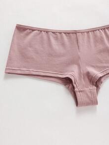 Ocili 女款素色彈性腰休閒內褲 (3件組) - 彩色 - 查看 7