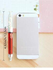 10Pcs Cute Creative Stationery, Black And Blue Pen Tips, Is A Perfect Gift For Classmates And Friends - multicolor - View 6