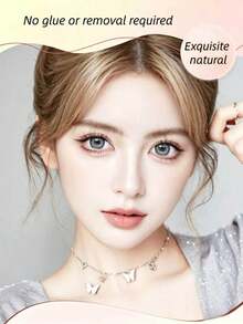Bulu Mata Cat Eye Fluffy 100 Pcs Perekat Diri, Campuran 8-16mm D Curl Kit Ekstensi Bulu Mata DIY, Volume Alami dan Lembut - Hitam - View 4