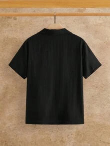 HIMLAND 男士短袖休閒通勤 Polo 衫 - 彩色 - 查看 5