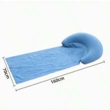 One-Piece Foldable Inflatable Beach Mat For Outdoor Camping, Lightweight And Portable, Easy To Use, Suitable For Beach Parties. - Multicolor - View 5