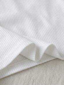 SHEIN 女童春/夏細肩帶背心短褲內衣套裝 2件組 嬰兒粉純色 - 彩色 - 查看 8
