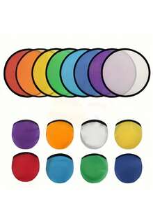 16Pcs Foldable Hand Fan Set, 8 Fans & 8 Storage Bags, Random Colors, Easy To Store & Reusable, Bright Vivid Color, Daily Use & Party Favor Gifts - Multicolor - View 7