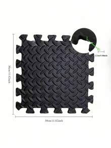 20Pcs Interlocking Foam Exercise Mats Non Slip Waterproof Shock Absorbing Noise Reducing Durable Puzzle Flooring For Home Living Room Bedroom Gym Training Workout Must Have - New Model - View 3