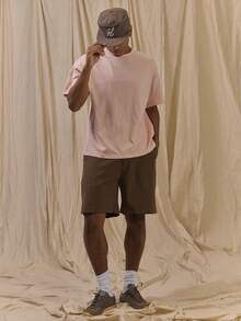 Musero Boxy Fit Oversized T-Shirt Spring Summer Streetstyle Easter Vacation - Pink - View 5
