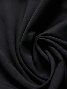 Balvessa Women's Minimalist Versatile Button-Up Jumpsuit - Black - View 4