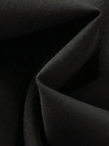 SHEIN 女童單件休閒寬腿長褲，經典黑色底色搭配粉色與白色對比側條紋，彈性腰帶設計，褲身小馬刺繡，精緻活潑，時尚百搭，適合日常休閒穿著、上學與外出，可搭配多款上衣 - 黑色 - 查看 7