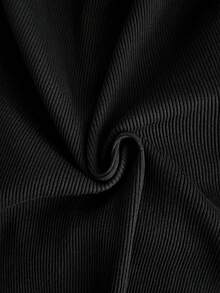 Women's Solid Color Casual Daily Outing Camisole Romper - Black - View 6