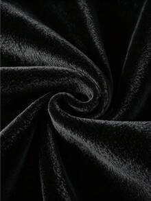 Manfinity Homme 男士山脈刺繡長袖拉鍊設計保暖休閒套頭運動衫 - 黑色 - 查看 6