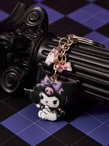 HELLO KITTY AND FRIENDS | SHEIN 1PC New Creative Cartoon Cute Casual, Keychain, IP Joint Design, Cute Personalized, Simple And Generous, Can Also Be Used As Accessories, Suitable For - Gold - View 2