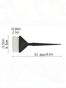 5/1pc Fashion Hair Salon Professional Hair Dye Tools, Color Straw Hair Dye Brush, Barber Shop Perming And Dyeing Oil Brush, High-End Hair Salon Dyeing Comb, Large Hair Dye Brush - Multicolor - View 4