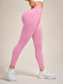 Velisys Velisys 女款字母印花無縫高彈性運動緊身褲 3件/包 - 彩色 - 查看 4
