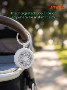 JMMO 1PC Portable White Noise Machine, 5 Soothing Sounds Including Fetal Tone, Rain, White Noise, Summer Night Insects & Water Flow, USB Rechargeable Sleep Soother With Clip-On Design, Relieve Anxiety, Promote Deep Sleep, Noise Isolation - multicolor - View 1