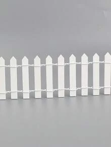1pc Mini Wooden Fence, Suitable For Fairy Garden, Micro Landscape, Flower Pots, Decorative Piece, Size: 35.4 Inches * 2 Inches, Suitable For Fairy Garden, Micro Landscape, Flower Pots, Decorative Piece, Size: 35.4 Inches * 2 Inches, - multicolor - View 18