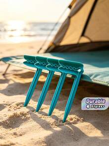 Sea Defense Windproof Towel Clips, Camping Mat Clips, Plastic Picnic Cloth Clips - Multicolor - View 1