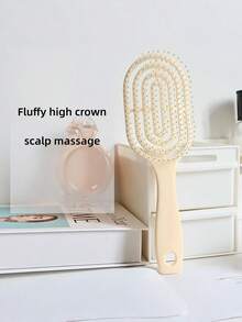 Self-Cleaning Rib Comb High Crown Volumizing Brush Anti-Static Air Cushion Hair Brush For Women Long Hair Home Use Electric Curling Hair Brush - Multiple Styles - View 2