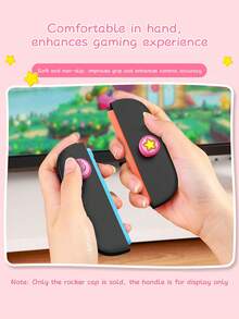 Teckwe Penutup Joystick Silikon Lembut Kompatibel dengan Kontroler NS2, Desain Game Kartun Lucu, Anti-Selip dan Anti Keringat, Pelindung Thumb Stick untuk Bermain Game di Rumah dalam Waktu Lama, Tahan Aus, Mudah Dipasang, Aksesori Game Tahan Lama dengan Harga Terjangkau - View 6