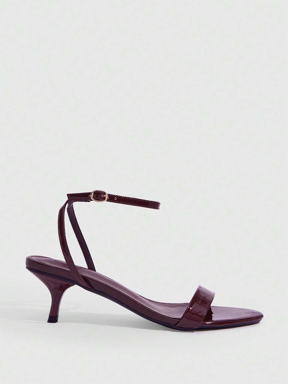 CUCCOO SZL Women's Summer 5.5CM Round Toe Open-Toe With Sexy Versatile Elegant Stilettos, Suitable For Daily Commuting/Parties
