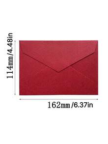 Linen-Textured Envelope And Stationery Set, Vintage-Style Letters, Invitations, Postcards, Wax Seal Envelopes, Writing Papers, Exquisite Gifts, For Writing To Loved Ones, Multiple Colors Available - Multicolor - View 9
